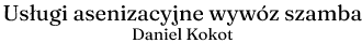 Usługi asenizacyjne wywóz szamba Daniel Kokot - logo
